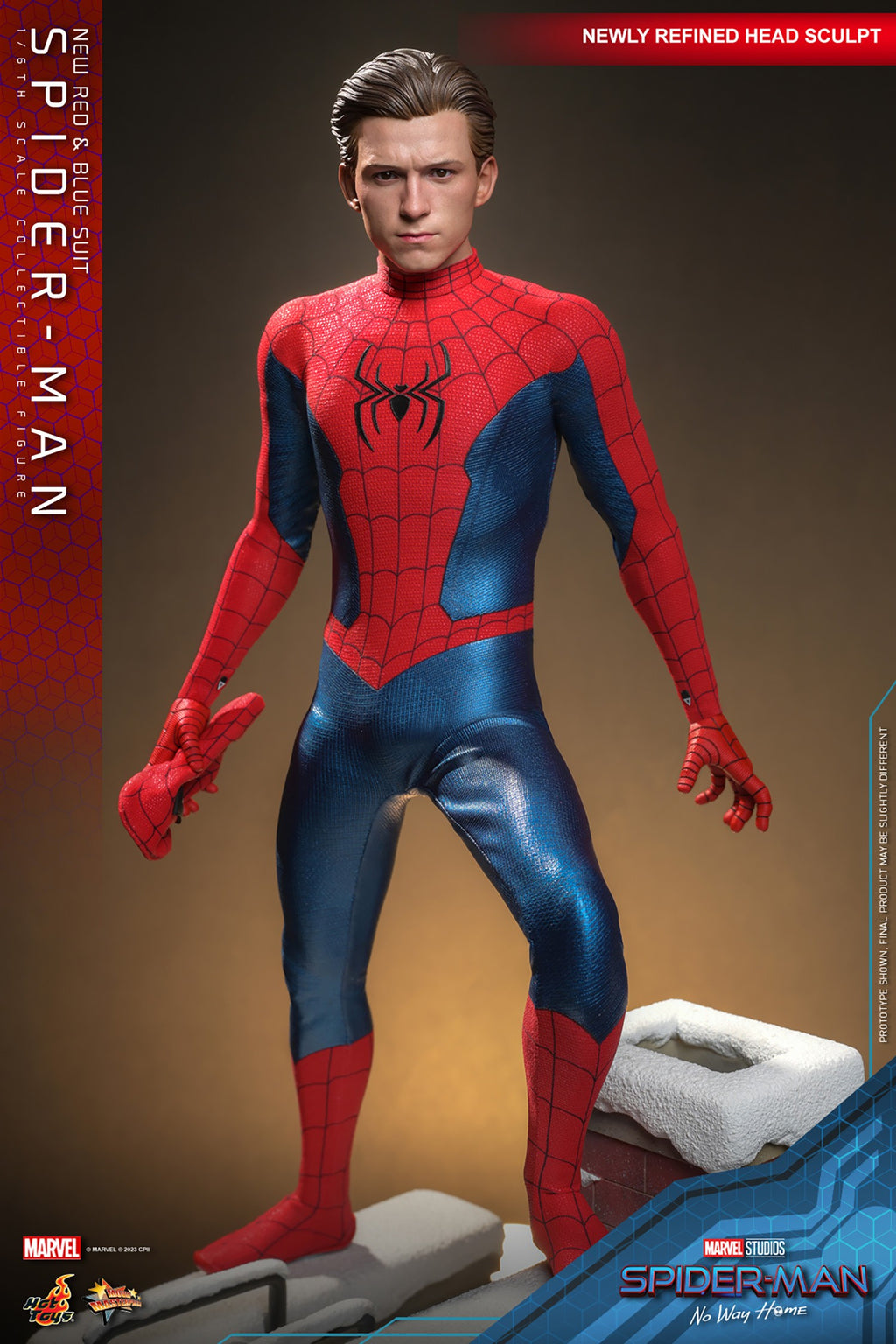 Spider-Man (New Red and Blue Suit) Marvel Sixth Scale Figure
