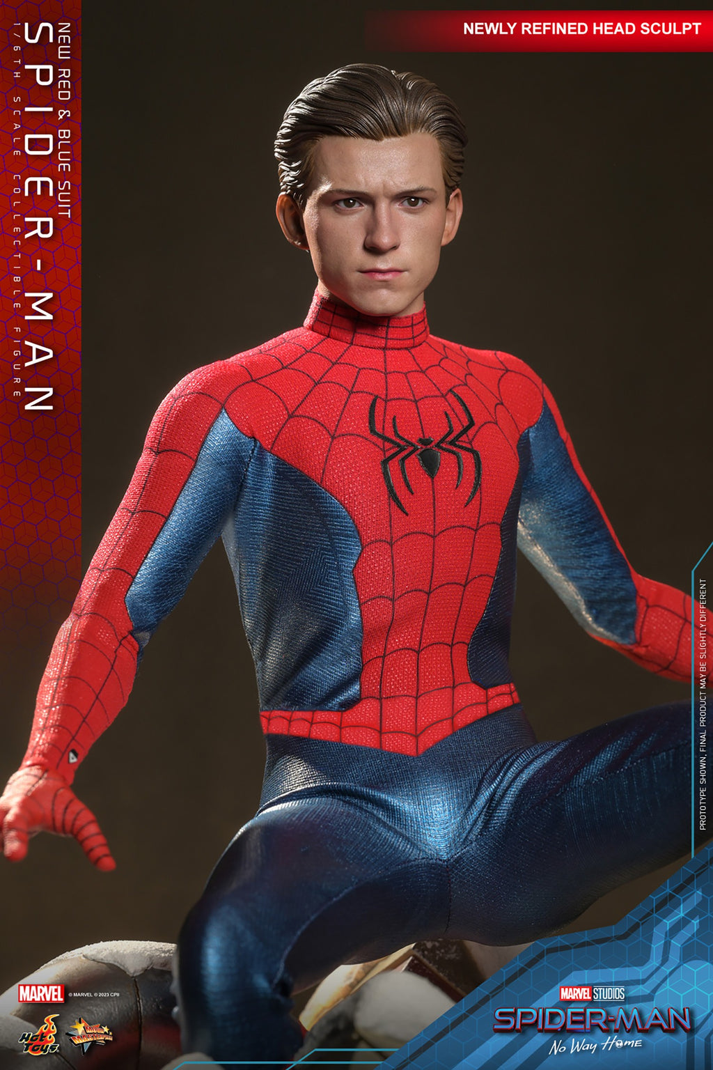 Spider-Man (New Red and Blue Suit) Marvel Sixth Scale Figure