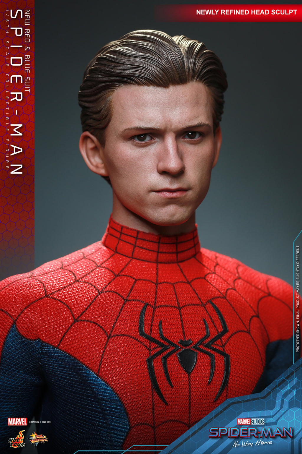 Spider-Man (New Red and Blue Suit) Marvel Sixth Scale Figure