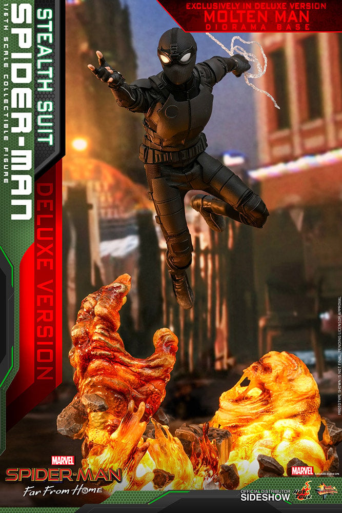 Spider-Man (Stealth Suit) Marvel Sixth Scale Figure