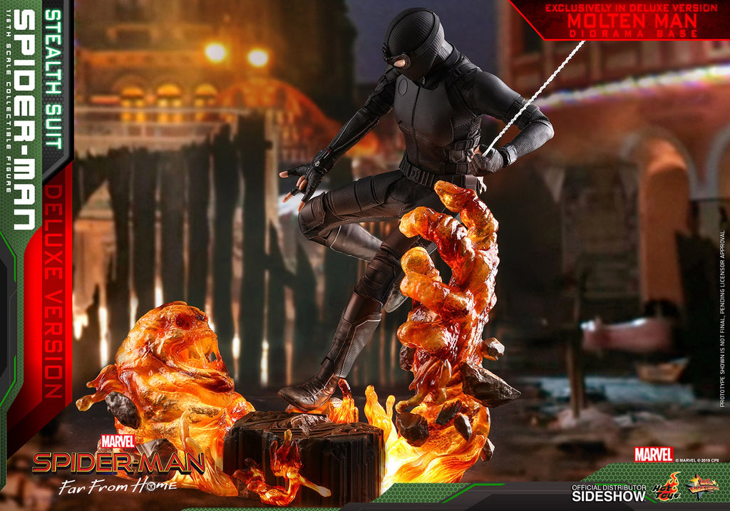Spider-Man (Stealth Suit) Marvel Sixth Scale Figure