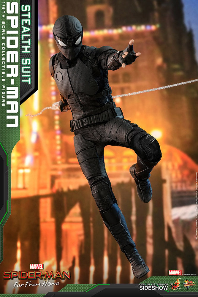 Spider-Man (Stealth Suit) Marvel Sixth Scale Figure