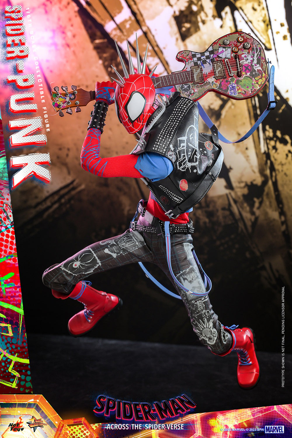 Spider-Punk Marvel Sixth Scale Figure
