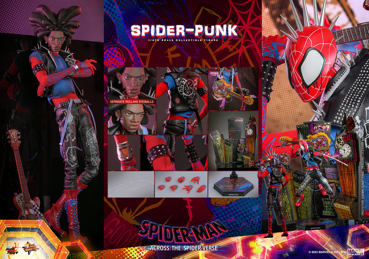 Spider-Punk Marvel Sixth Scale Figure