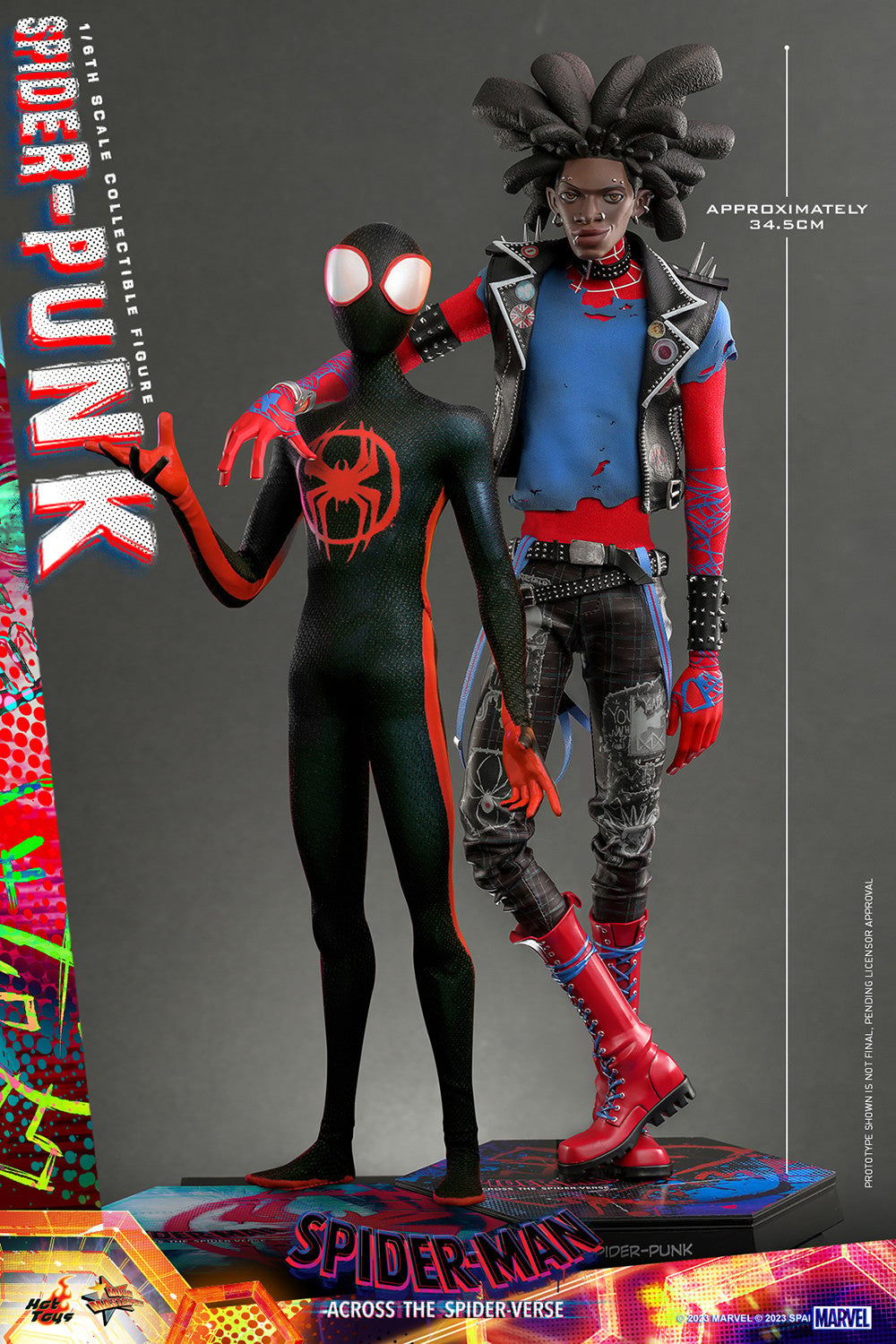 Spider-Punk Marvel Sixth Scale Figure