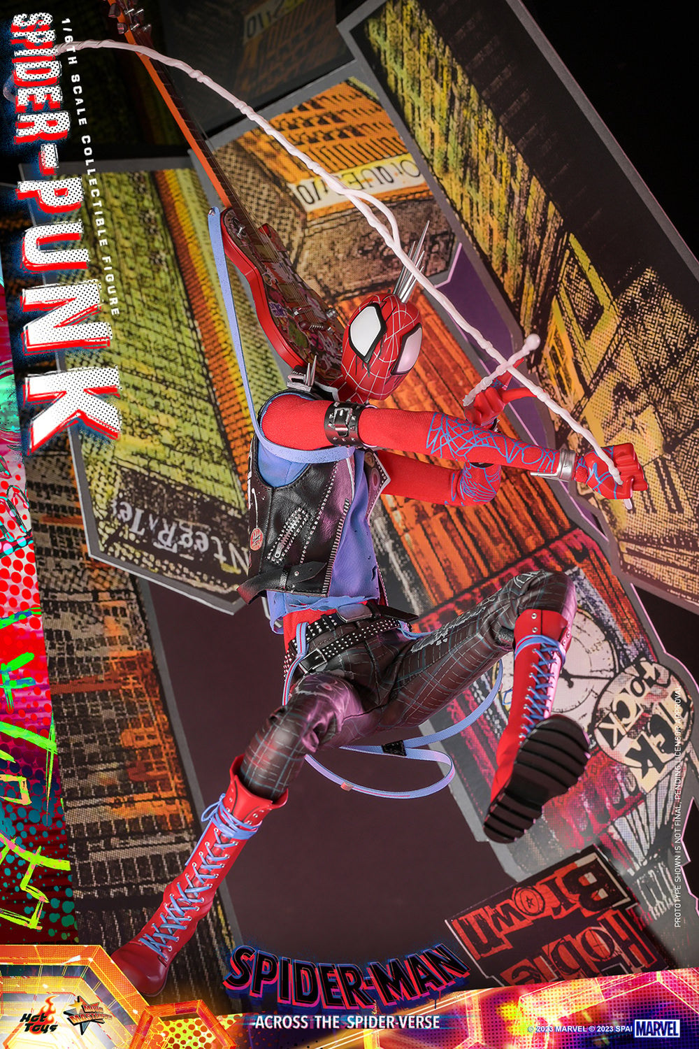 Spider-Punk Marvel Sixth Scale Figure