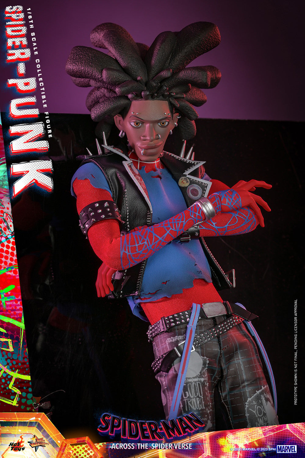 Spider-Punk Marvel Sixth Scale Figure