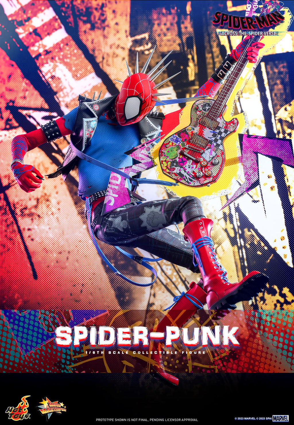 Spider-Punk Marvel Sixth Scale Figure