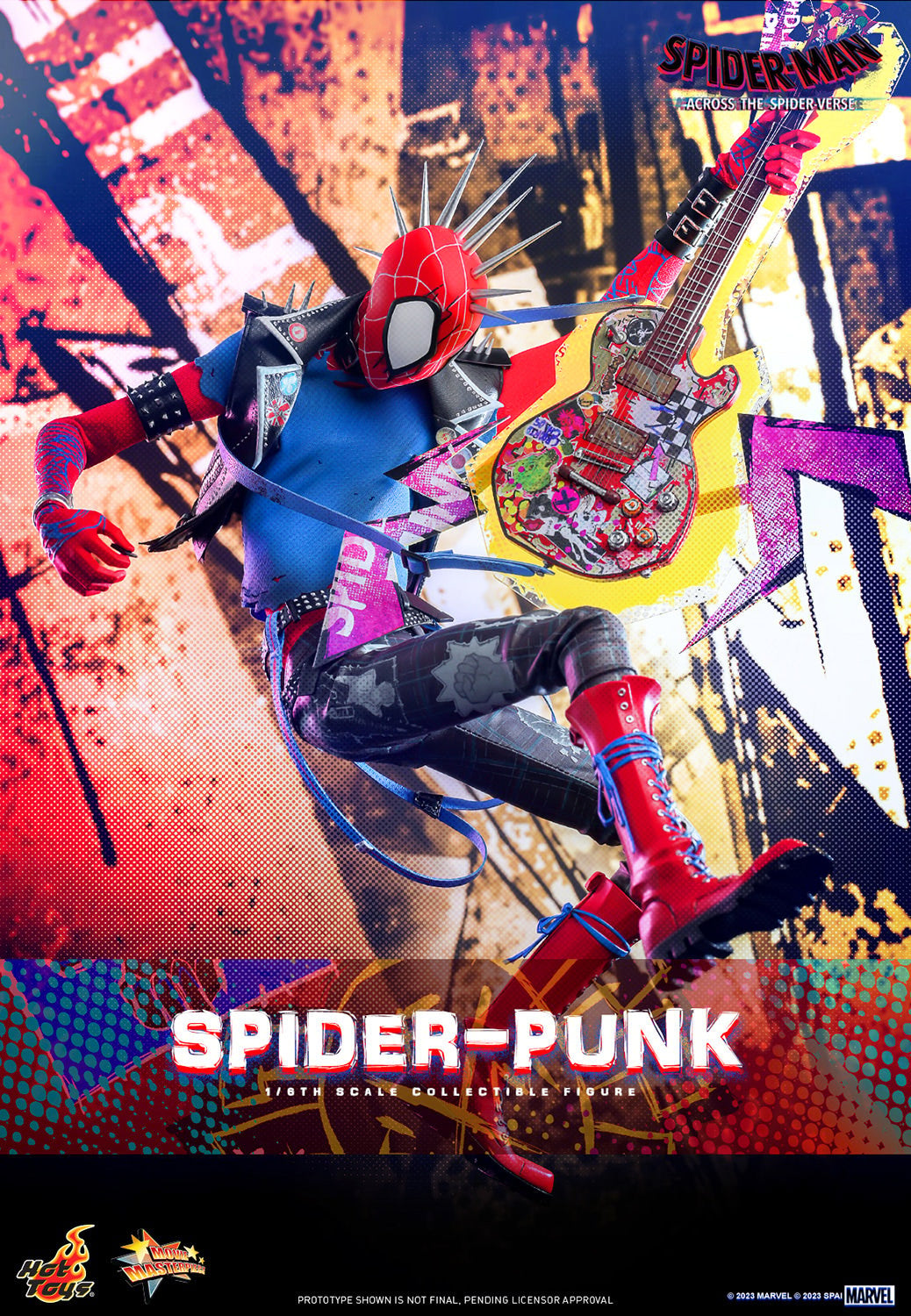 Spider-Punk Marvel Sixth Scale Figure