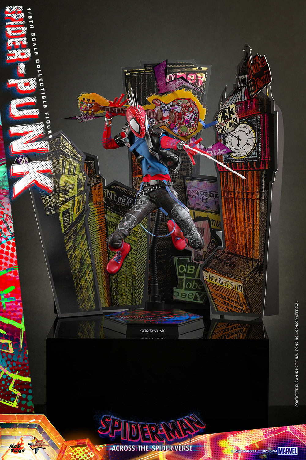 Spider-Punk Marvel Sixth Scale Figure
