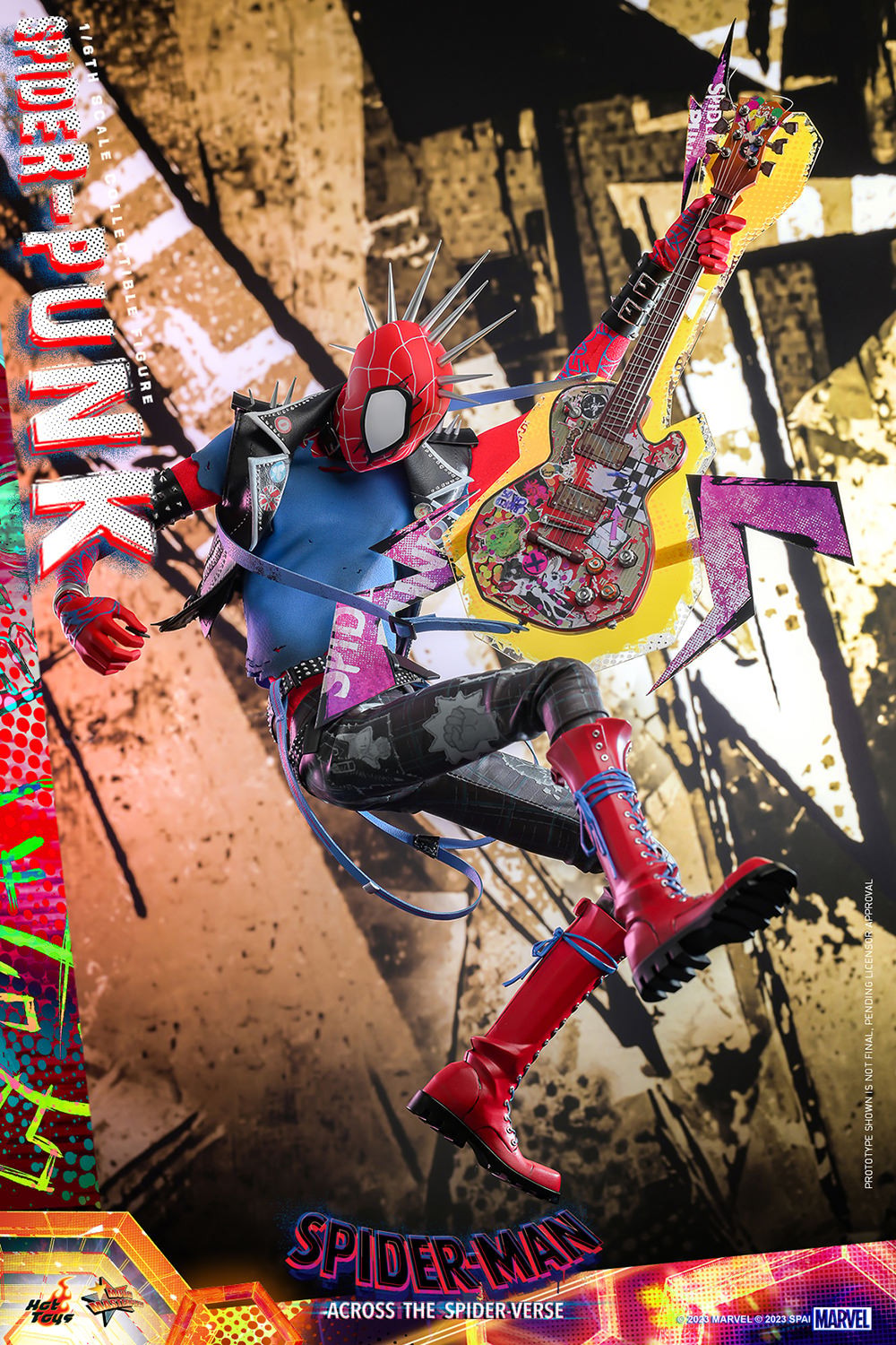 Spider-Punk Marvel Sixth Scale Figure