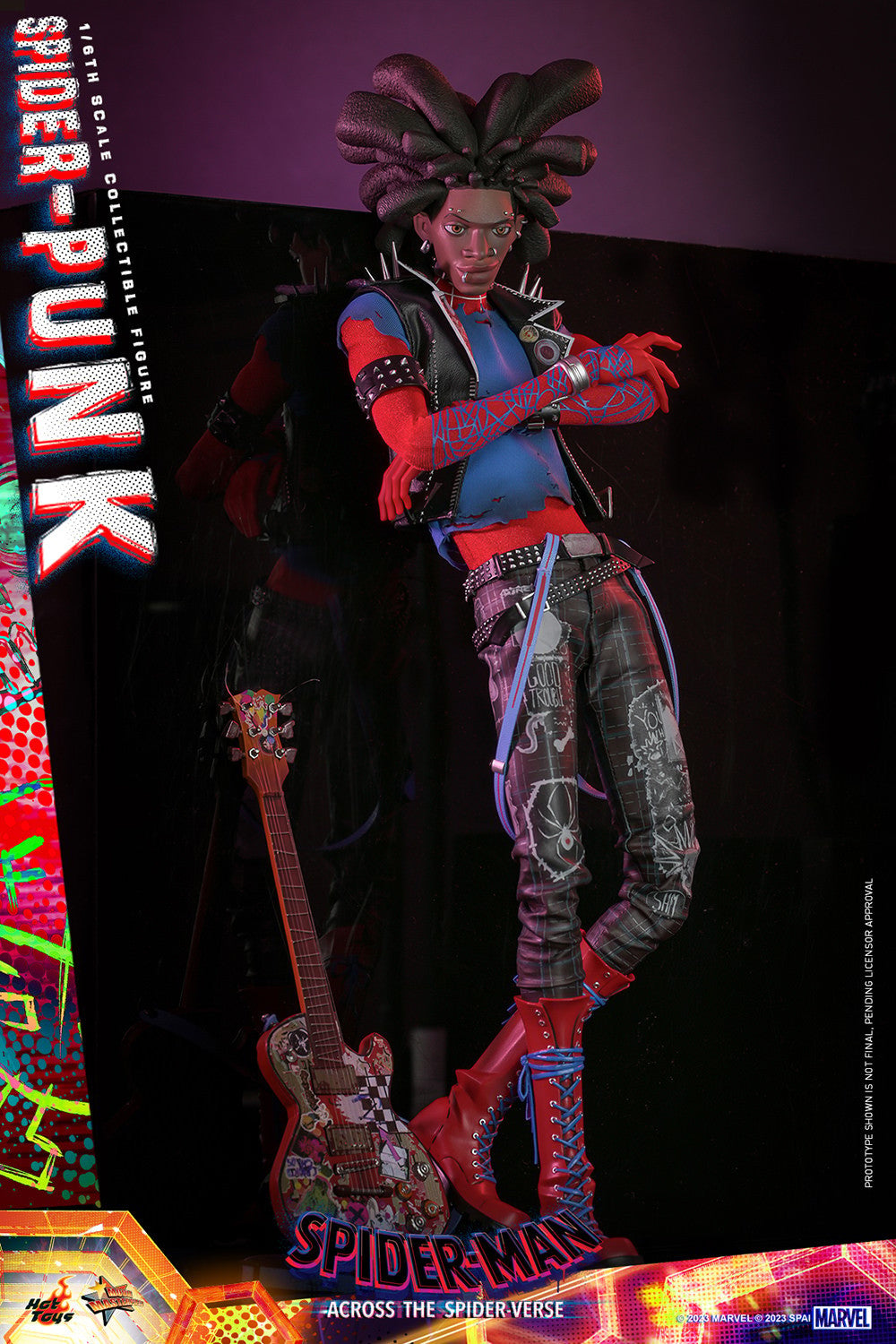 Spider-Punk Marvel Sixth Scale Figure