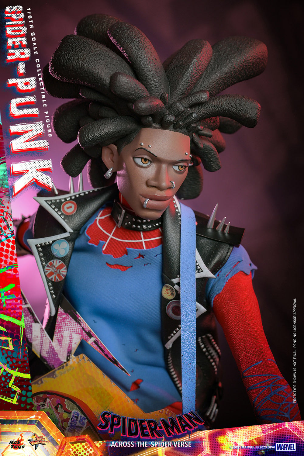 Spider-Punk Marvel Sixth Scale Figure
