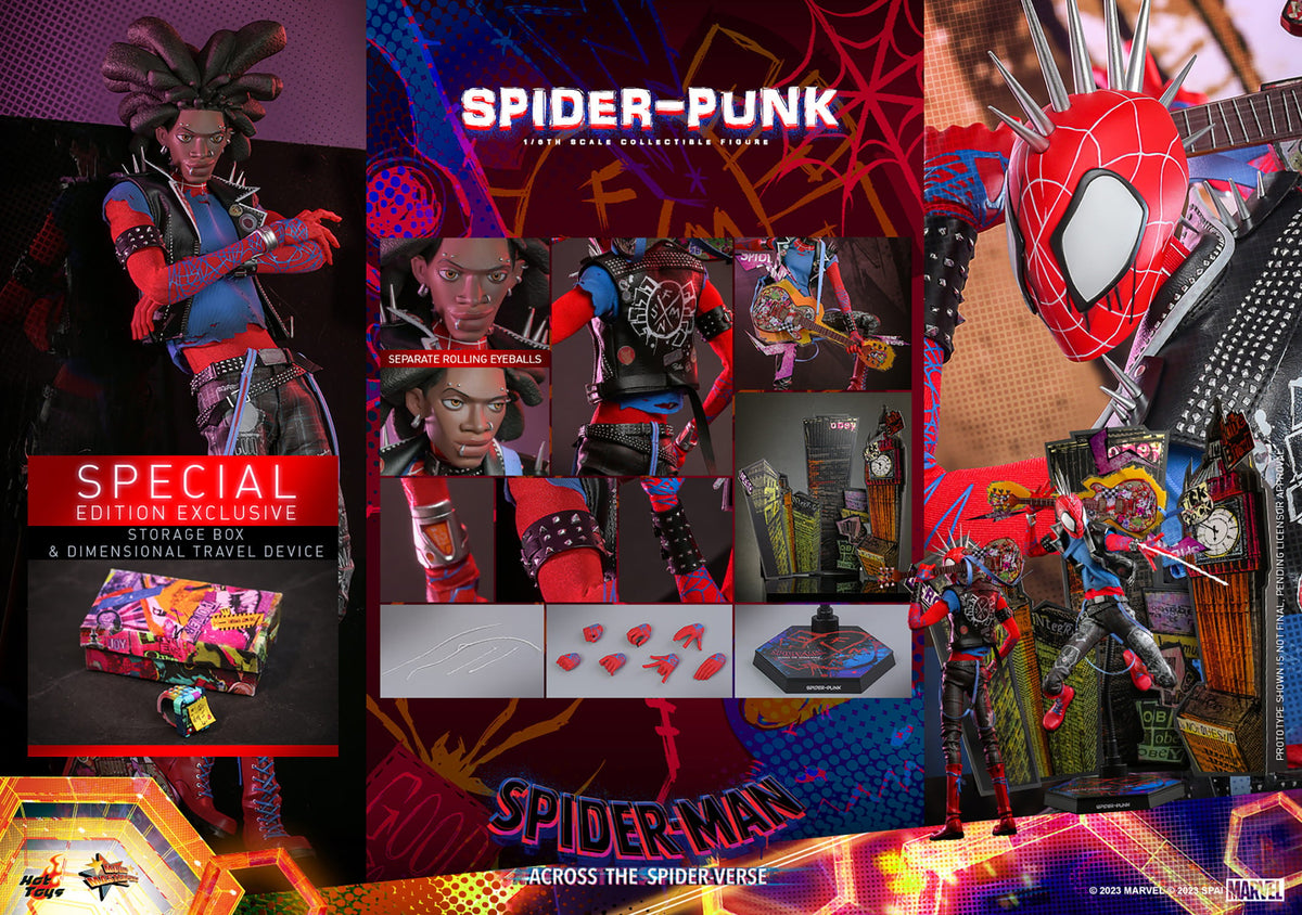 Spider-Punk Marvel Sixth Scale Figure