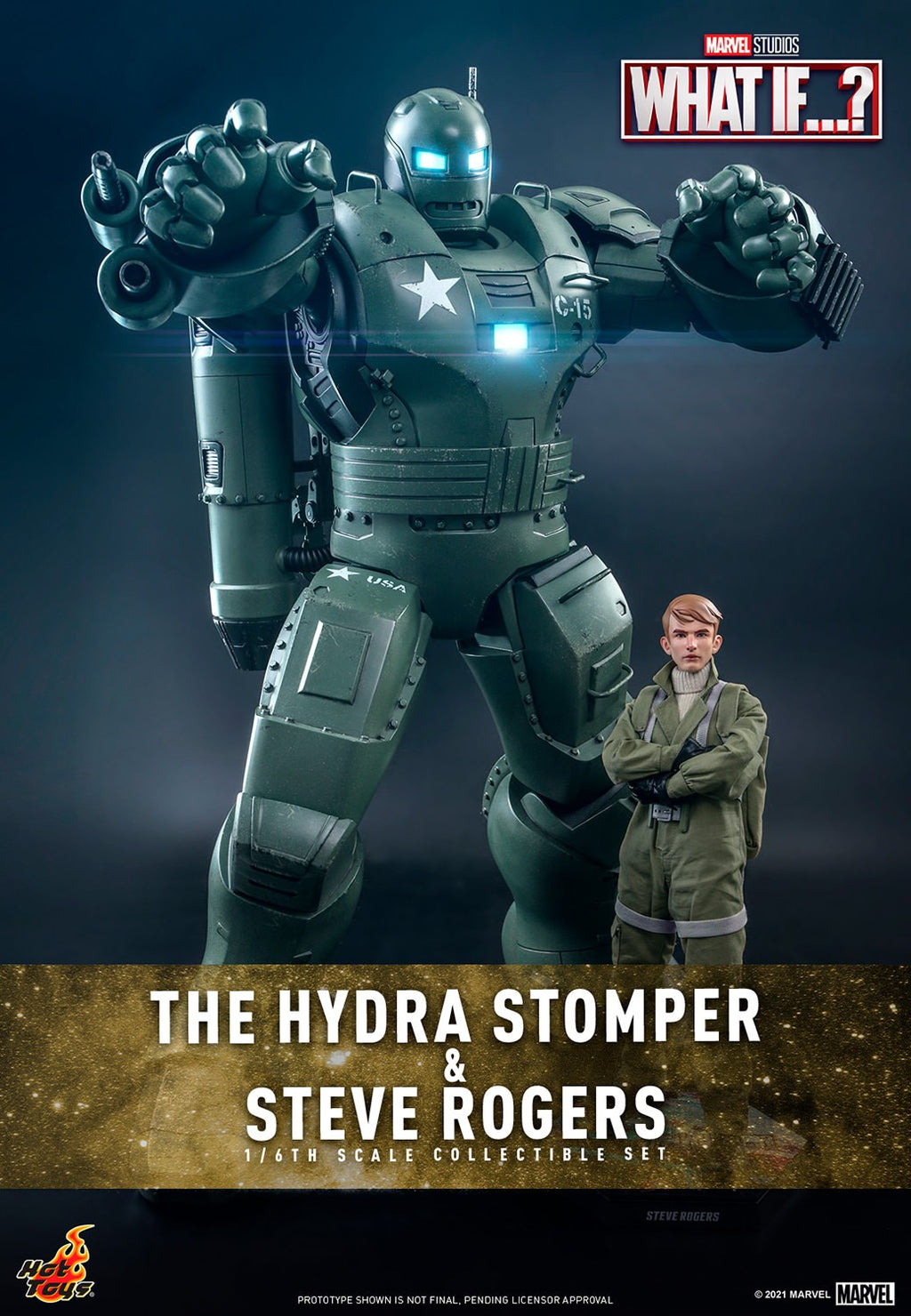 Steve Rogers and The Hydra Stomper Marvel Sixth Scale Figure Set