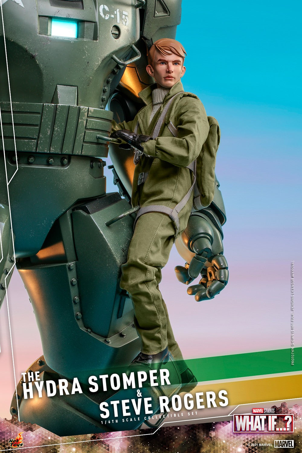 Steve Rogers and The Hydra Stomper Marvel Sixth Scale Figure Set