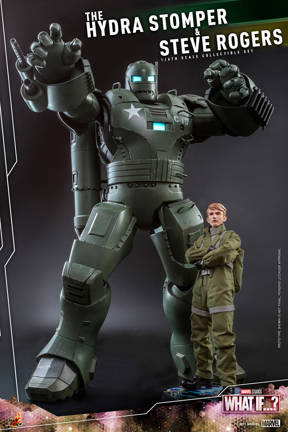 Steve Rogers and The Hydra Stomper Marvel Sixth Scale Figure Set