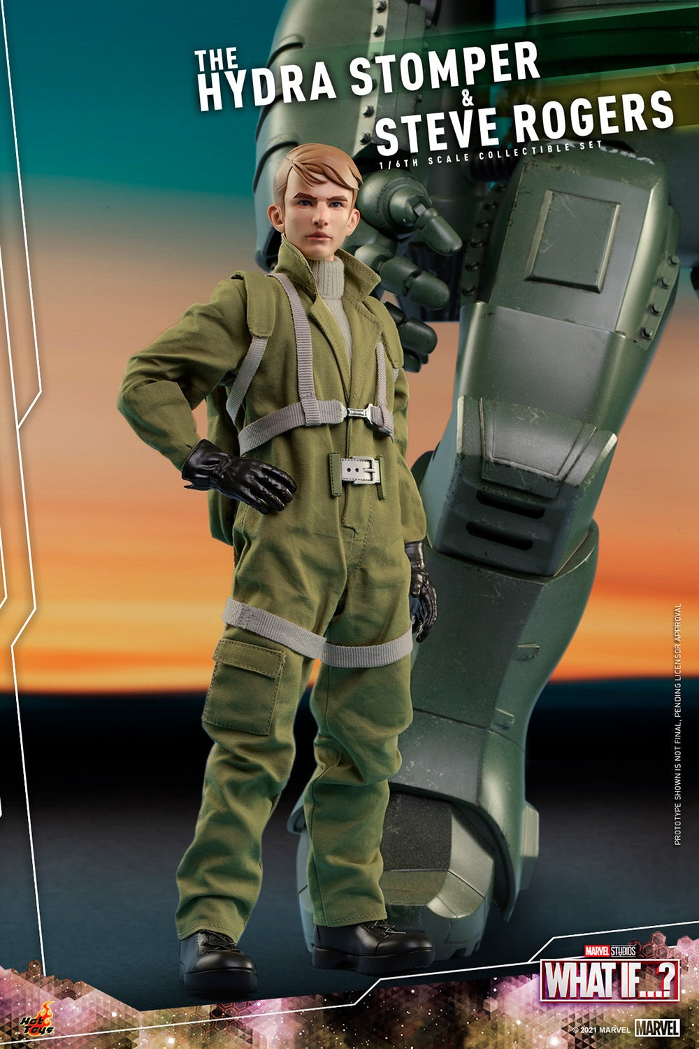 Steve Rogers and The Hydra Stomper Marvel Sixth Scale Figure Set