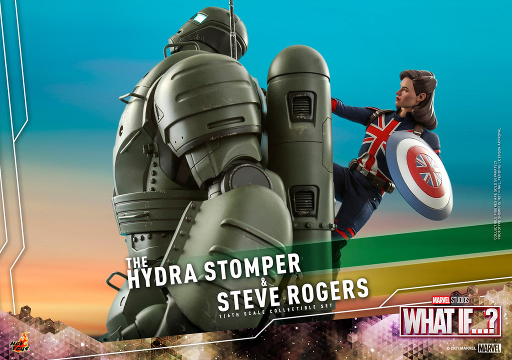 Steve Rogers and The Hydra Stomper Marvel Sixth Scale Figure Set