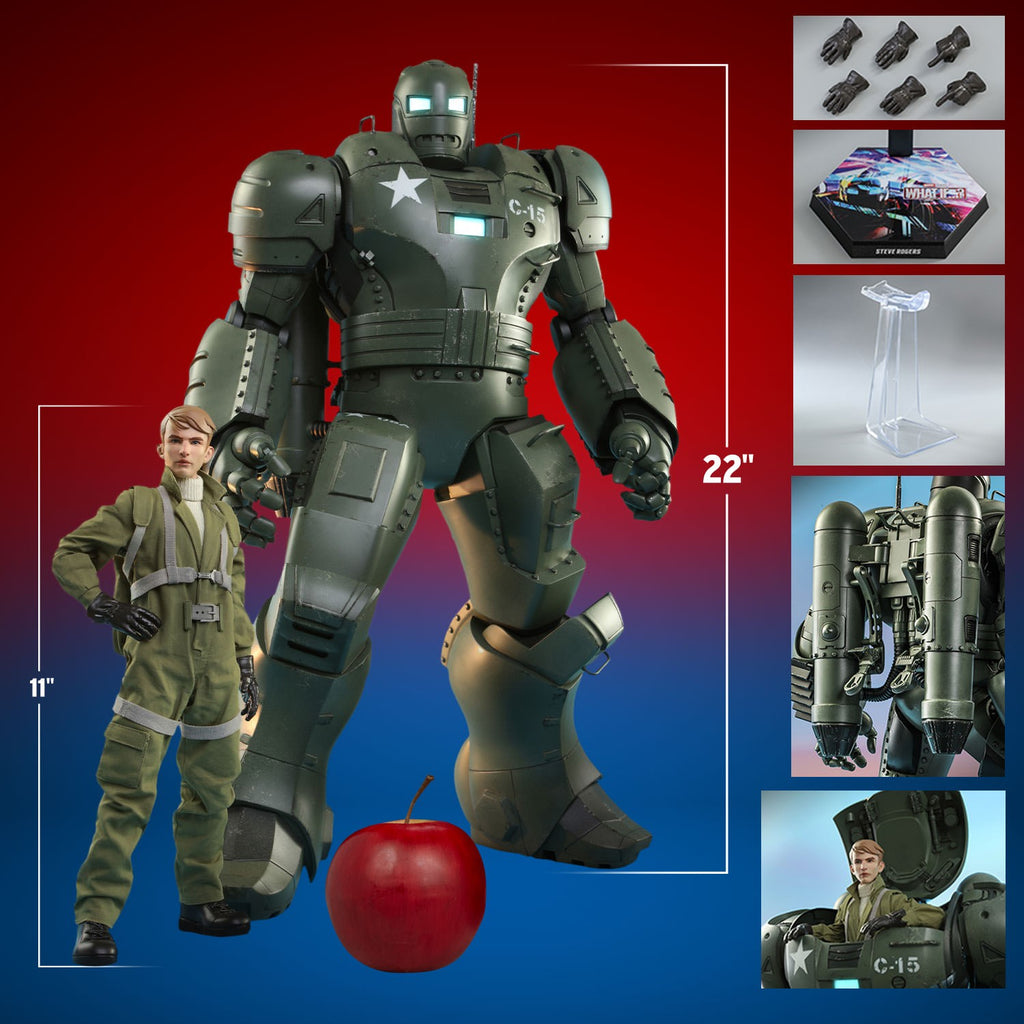 Steve Rogers and The Hydra Stomper Marvel Sixth Scale Figure Set