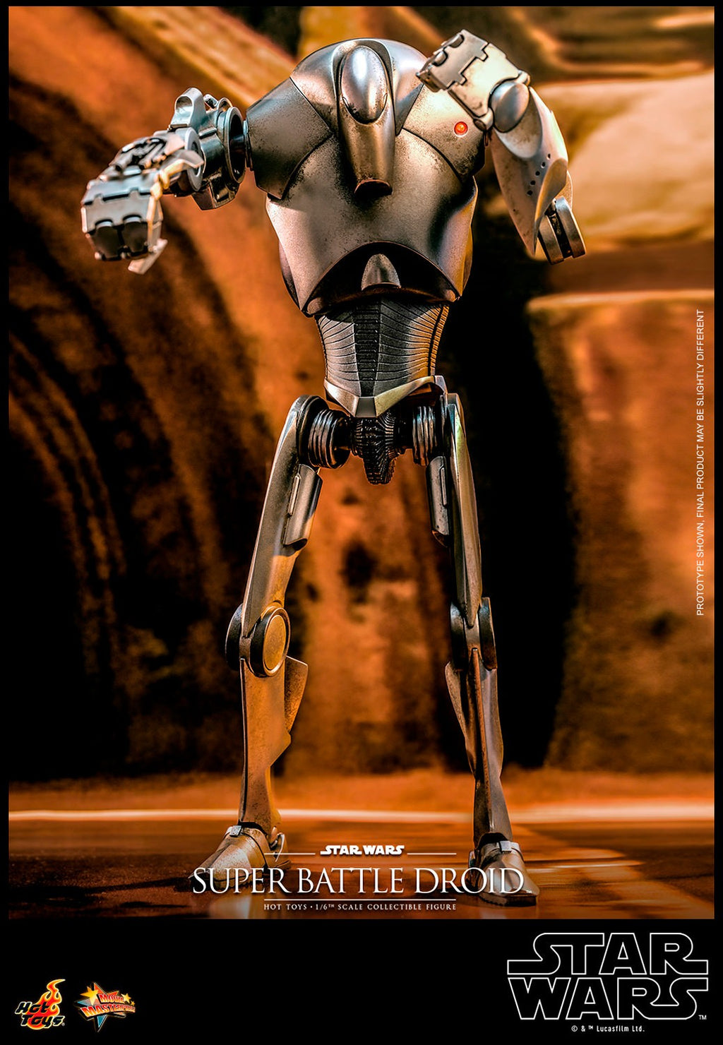 Super Battle Droid Star Wars Sixth Scale Figure