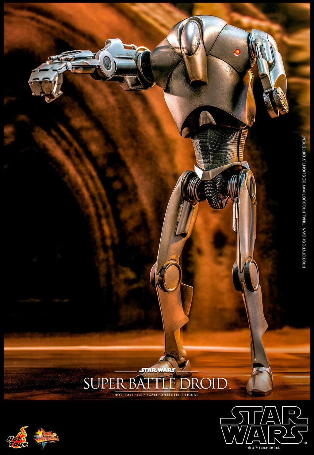 Super Battle Droid Star Wars Sixth Scale Figure