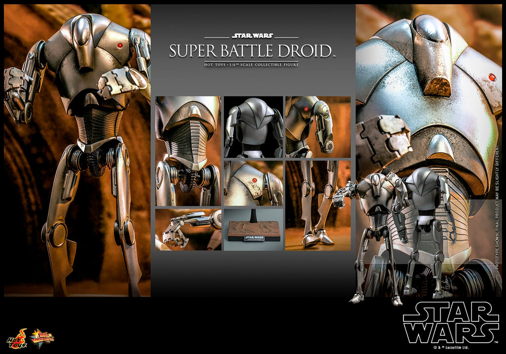 Super Battle Droid Star Wars Sixth Scale Figure