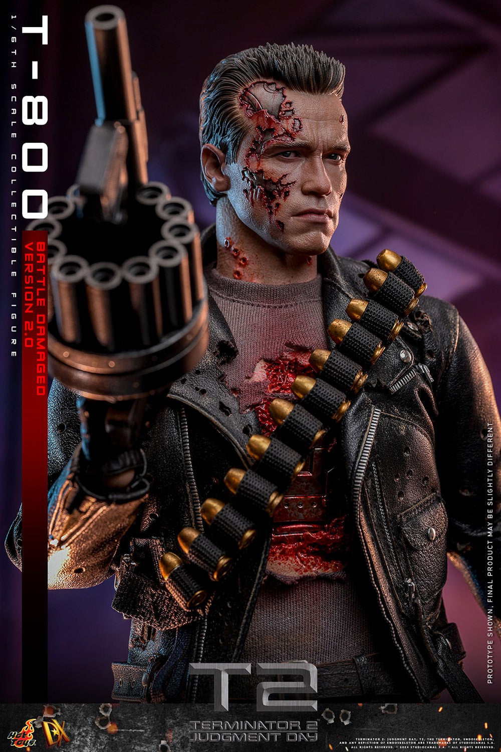 T-800 (Battle Damaged Version 2.0) Terminator Sixth Scale Figure