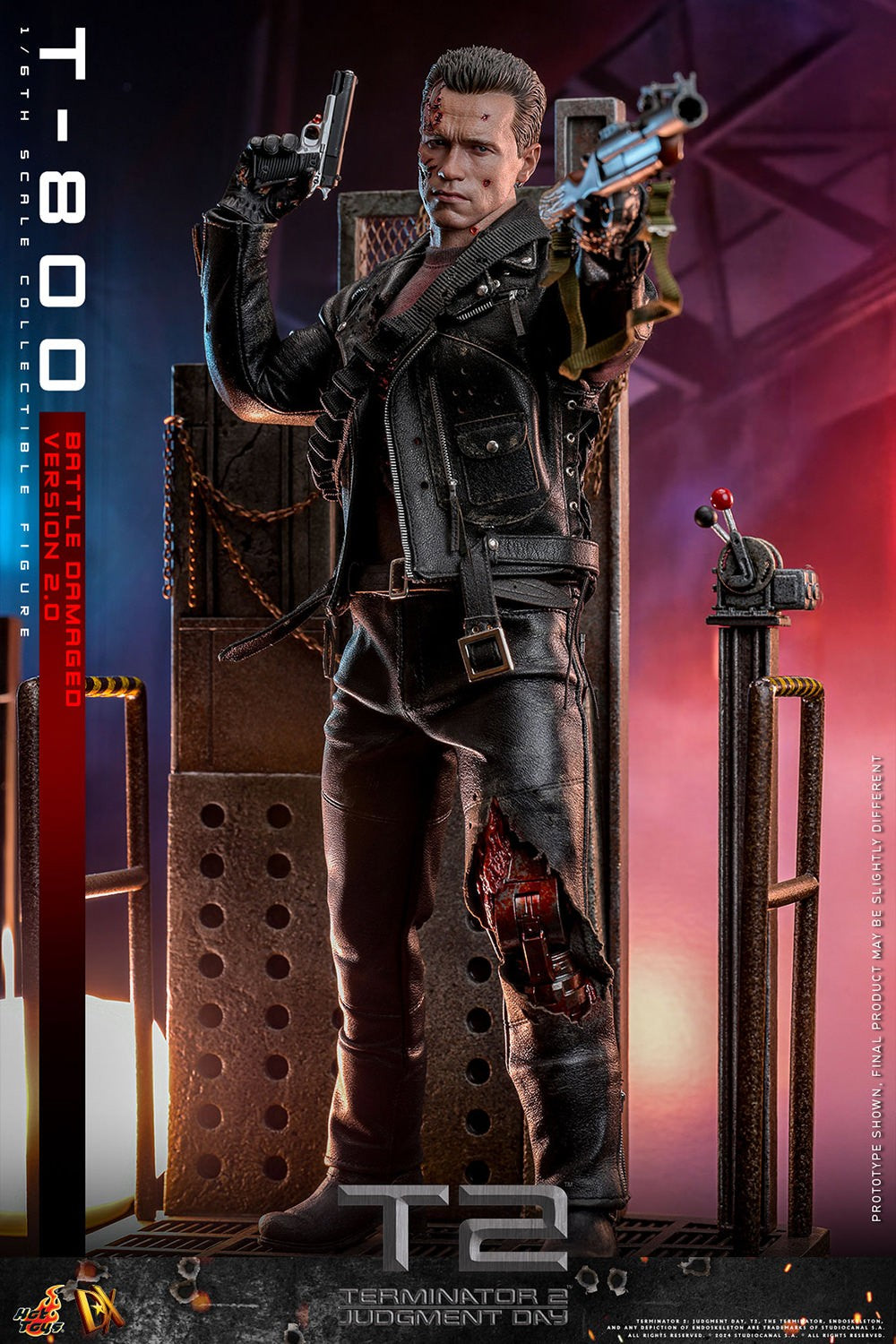 T-800 (Battle Damaged Version 2.0) Terminator Sixth Scale Figure