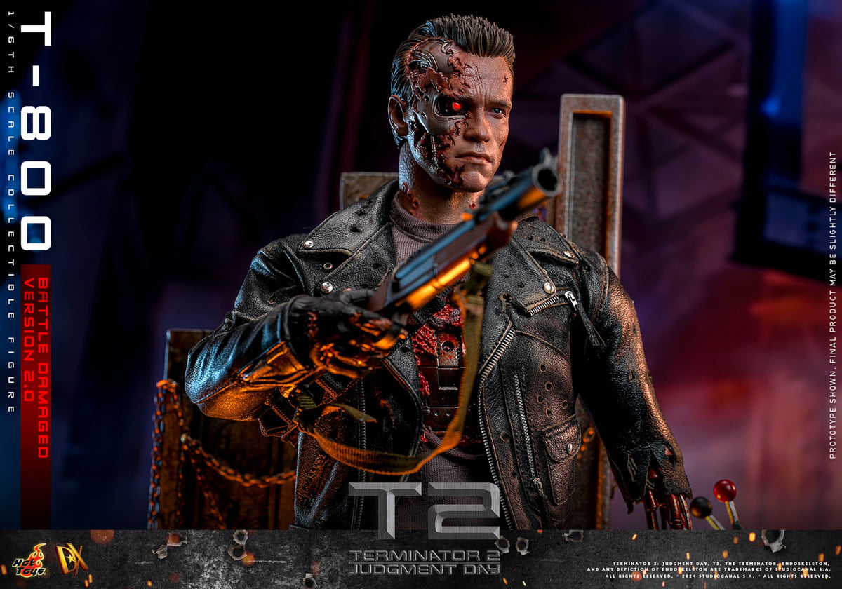 T-800 (Battle Damaged Version 2.0) Terminator Sixth Scale Figure