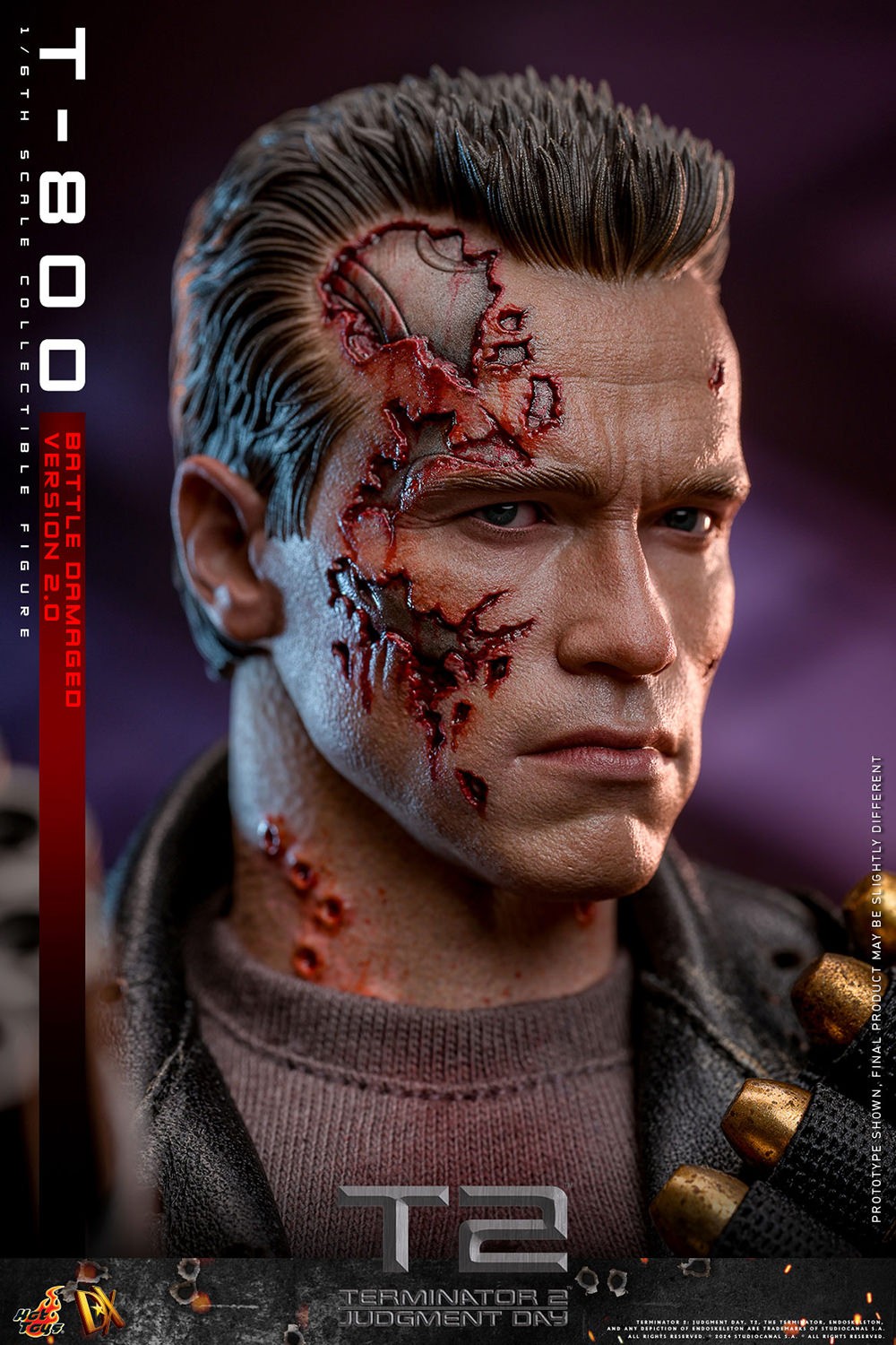 T-800 (Battle Damaged Version 2.0) Terminator Sixth Scale Figure