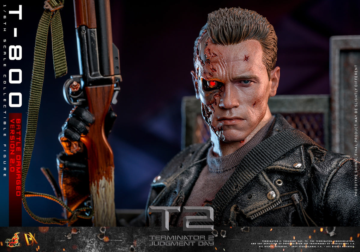 T-800 (Battle Damaged Version 2.0) Terminator Sixth Scale Figure