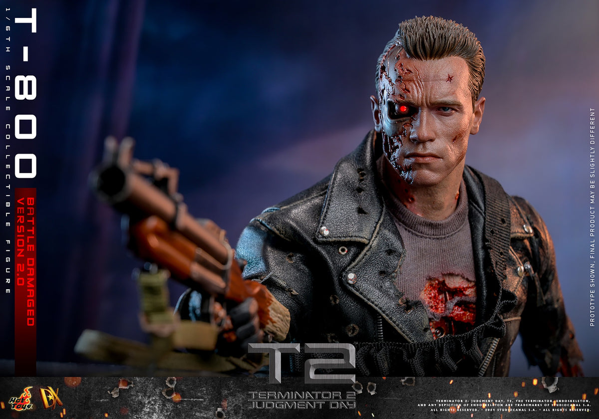 T-800 (Battle Damaged Version 2.0) Terminator Sixth Scale Figure