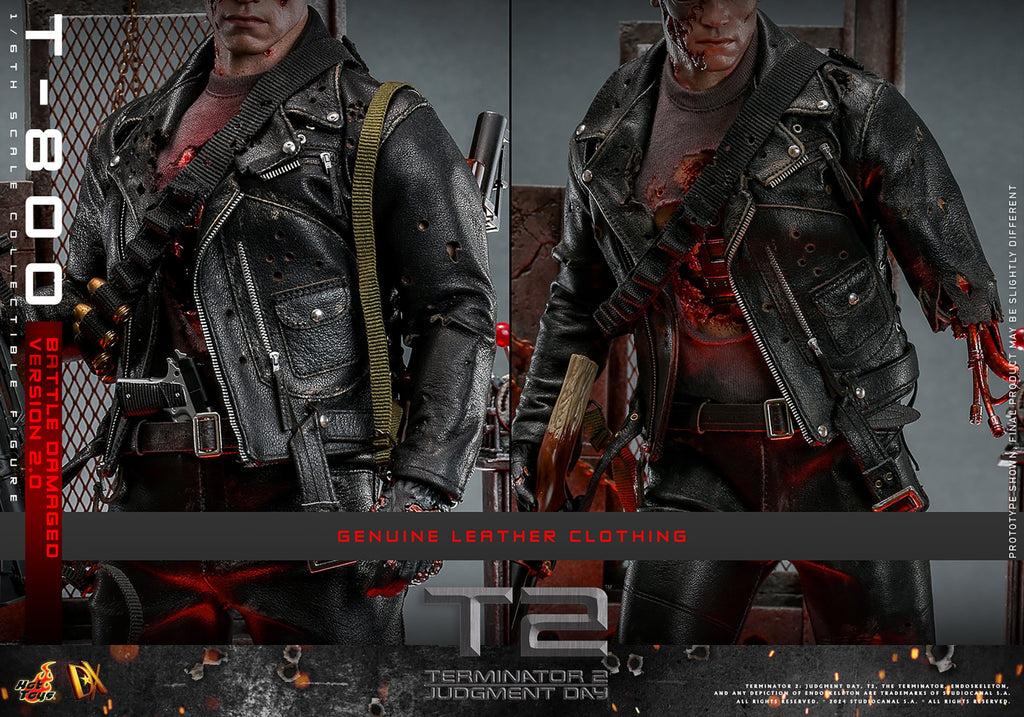 T-800 (Battle Damaged Version 2.0) Terminator Sixth Scale Figure