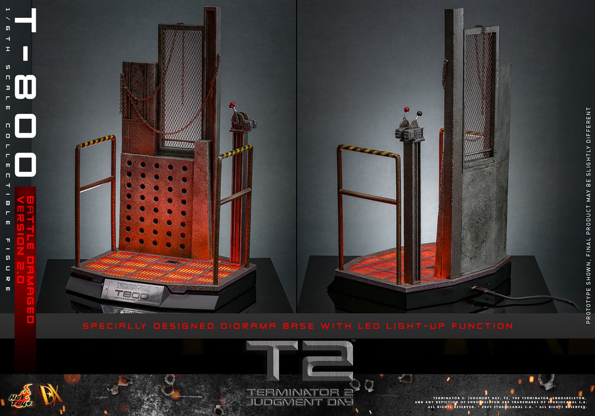 T-800 (Battle Damaged Version 2.0) Terminator Sixth Scale Figure