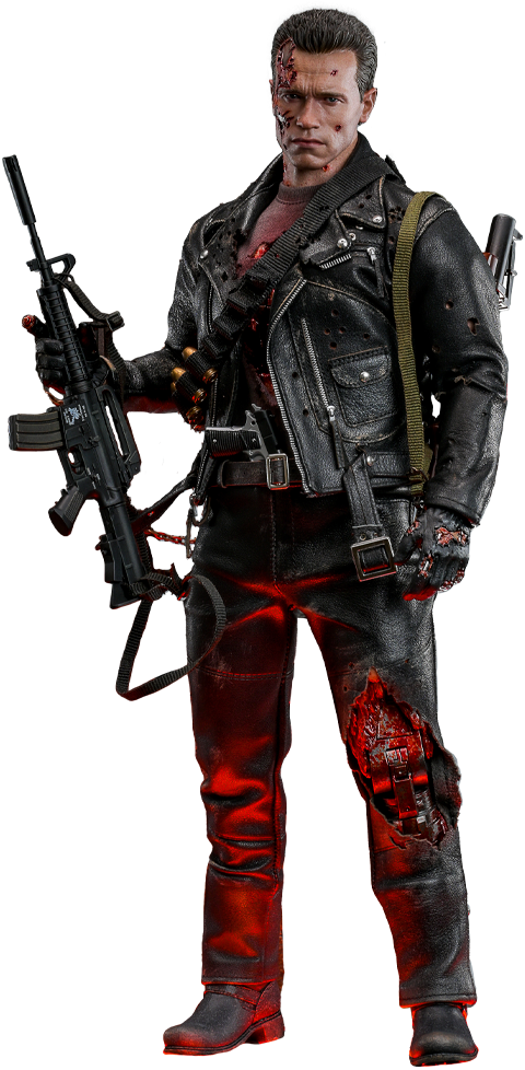 T-800 (Battle Damaged Version 2.0) Terminator Sixth Scale Figure