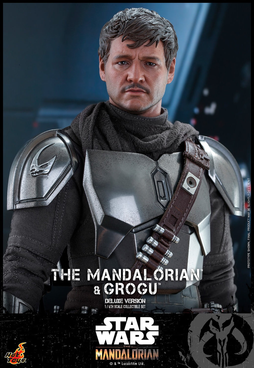 The Mandalorian and Grogu (Deluxe Version) Star Wars Sixth Scale Figure Set