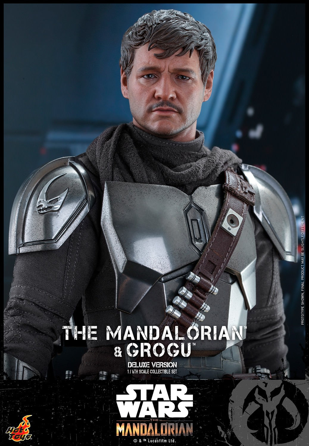 The Mandalorian and Grogu (Deluxe Version) Star Wars Sixth Scale Figure Set