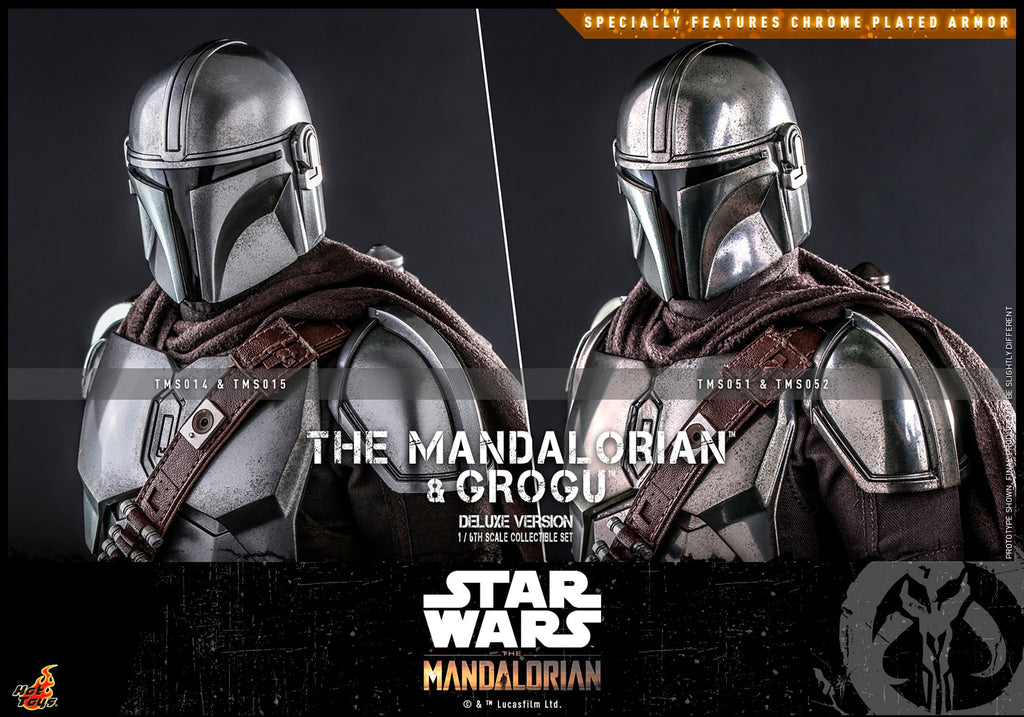 The Mandalorian and Grogu (Deluxe Version) Star Wars Sixth Scale Figure Set