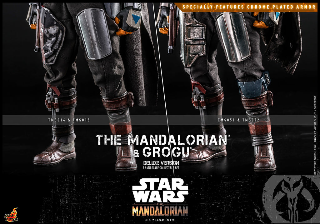 The Mandalorian and Grogu (Deluxe Version) Star Wars Sixth Scale Figure Set