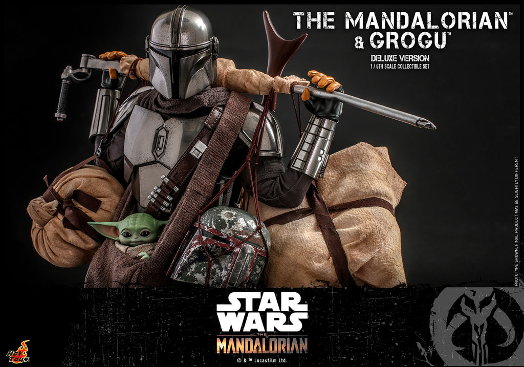 The Mandalorian and Grogu (Deluxe Version) Star Wars Sixth Scale Figure Set