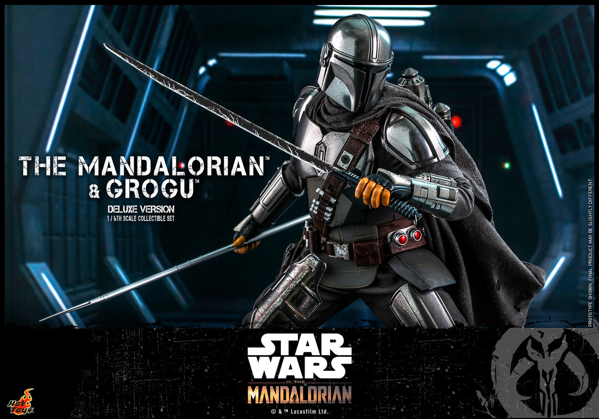 The Mandalorian and Grogu (Deluxe Version) Star Wars Sixth Scale Figure Set