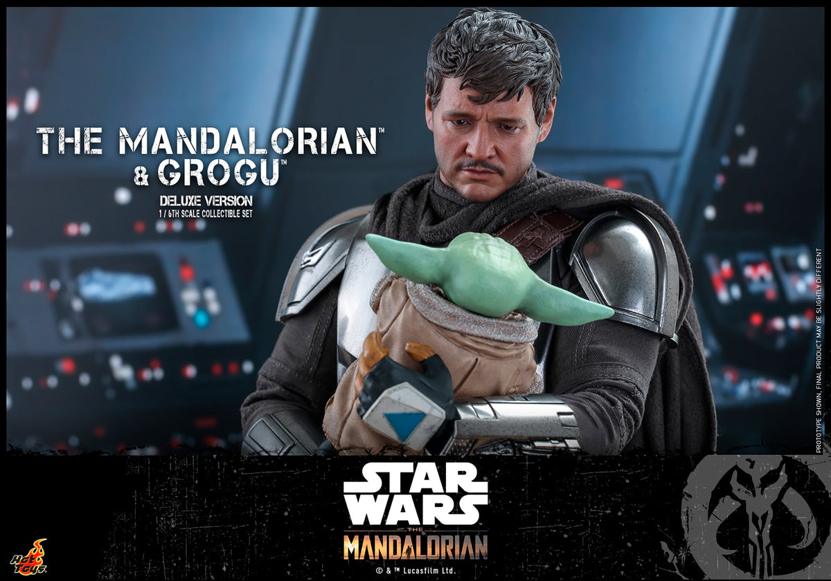 The Mandalorian and Grogu (Deluxe Version) Star Wars Sixth Scale Figure Set