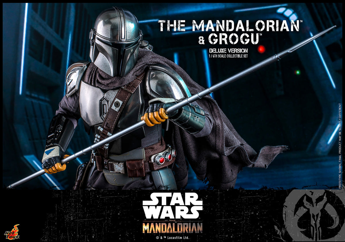The Mandalorian and Grogu (Deluxe Version) Star Wars Sixth Scale Figure Set