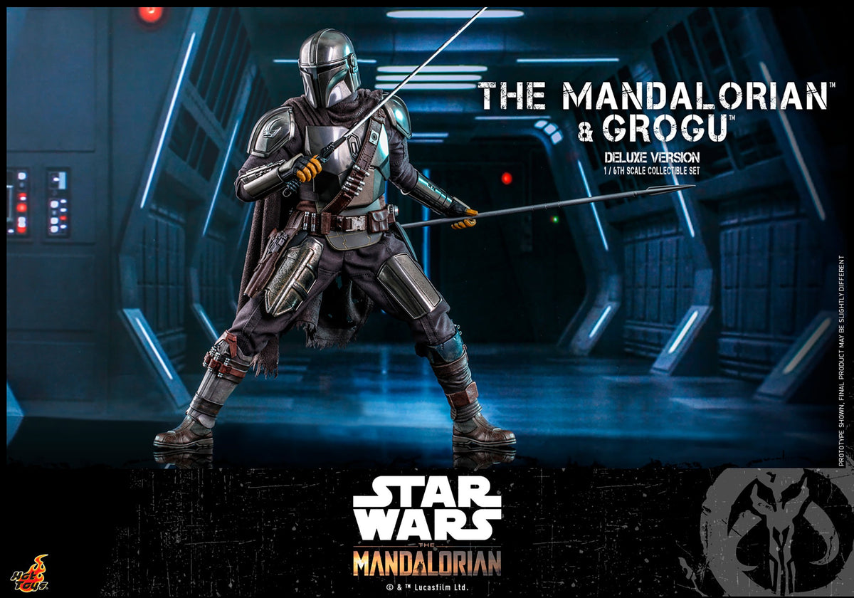 The Mandalorian and Grogu (Deluxe Version) Star Wars Sixth Scale Figure Set
