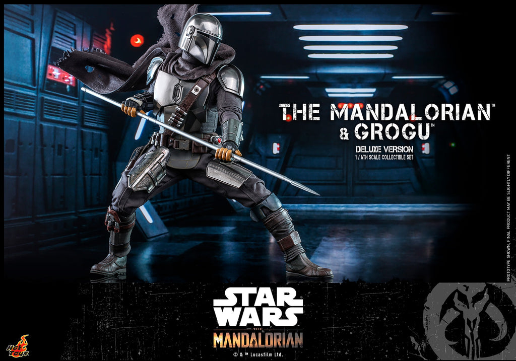 The Mandalorian and Grogu (Deluxe Version) Star Wars Sixth Scale Figure Set