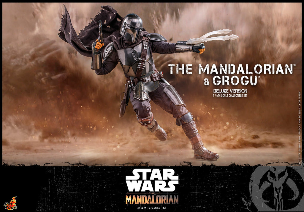 The Mandalorian and Grogu (Deluxe Version) Star Wars Sixth Scale Figure Set
