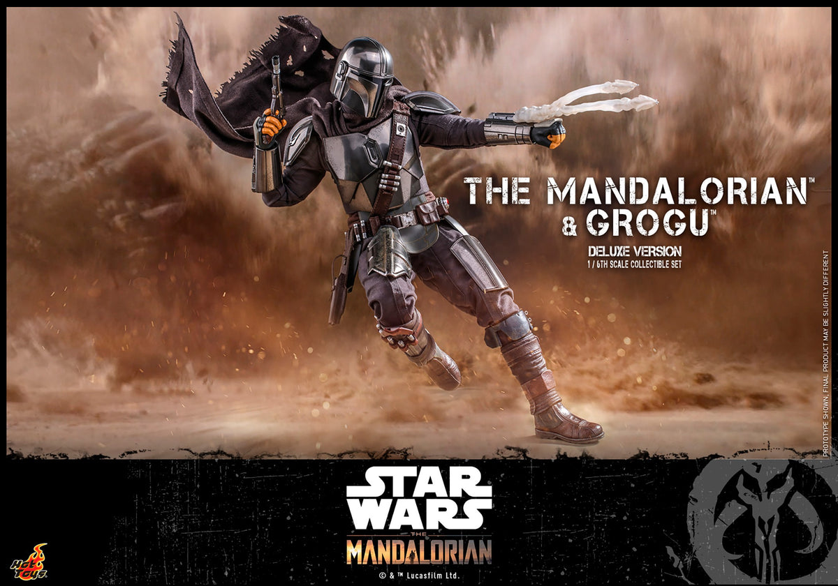 The Mandalorian and Grogu (Deluxe Version) Star Wars Sixth Scale Figure Set