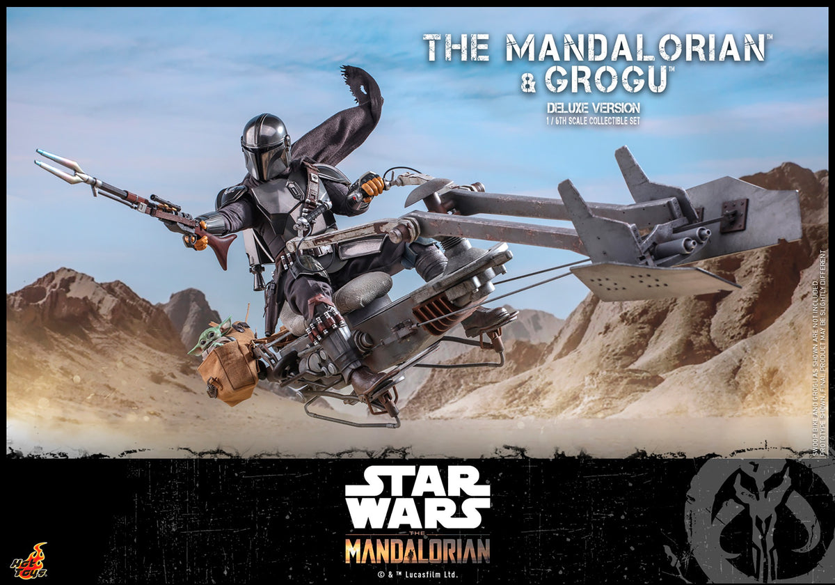 The Mandalorian and Grogu (Deluxe Version) Star Wars Sixth Scale Figure Set