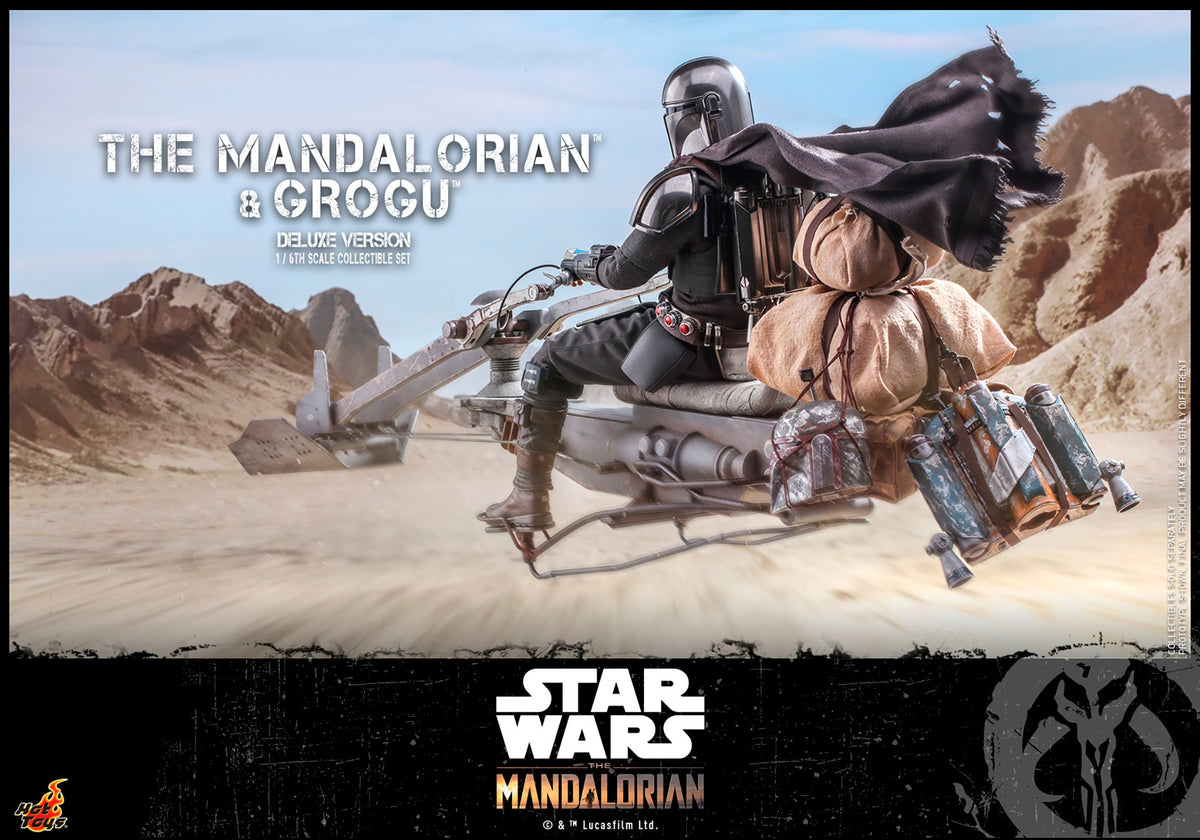 The Mandalorian and Grogu (Deluxe Version) Star Wars Sixth Scale Figure Set